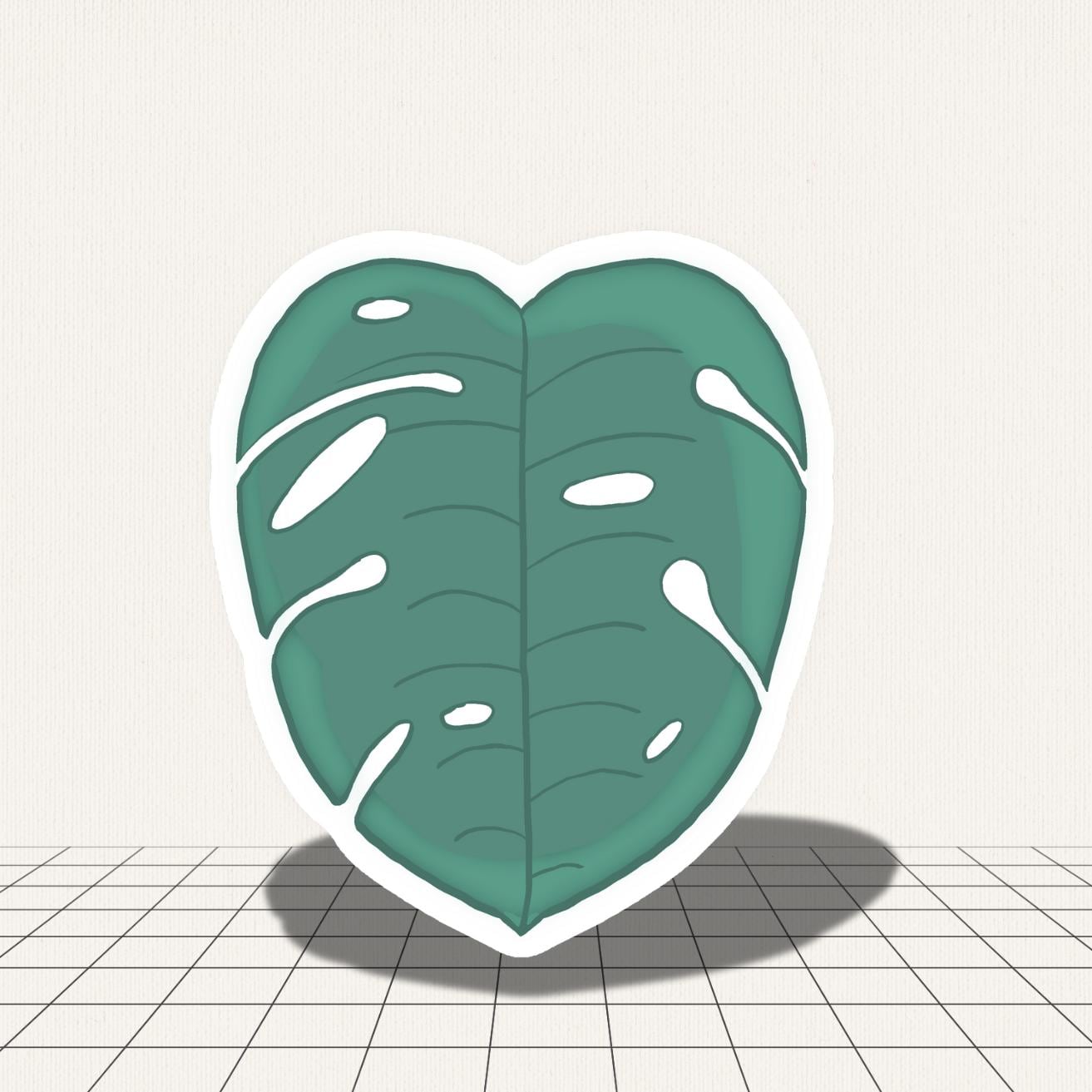 NSFW | Monstera | Sticker Pack | Sticker sheet | Plants | Nature | Garden