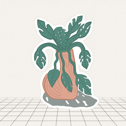 NSFW | Monstera | Sticker Pack | Sticker sheet | Plants | Nature | Garden