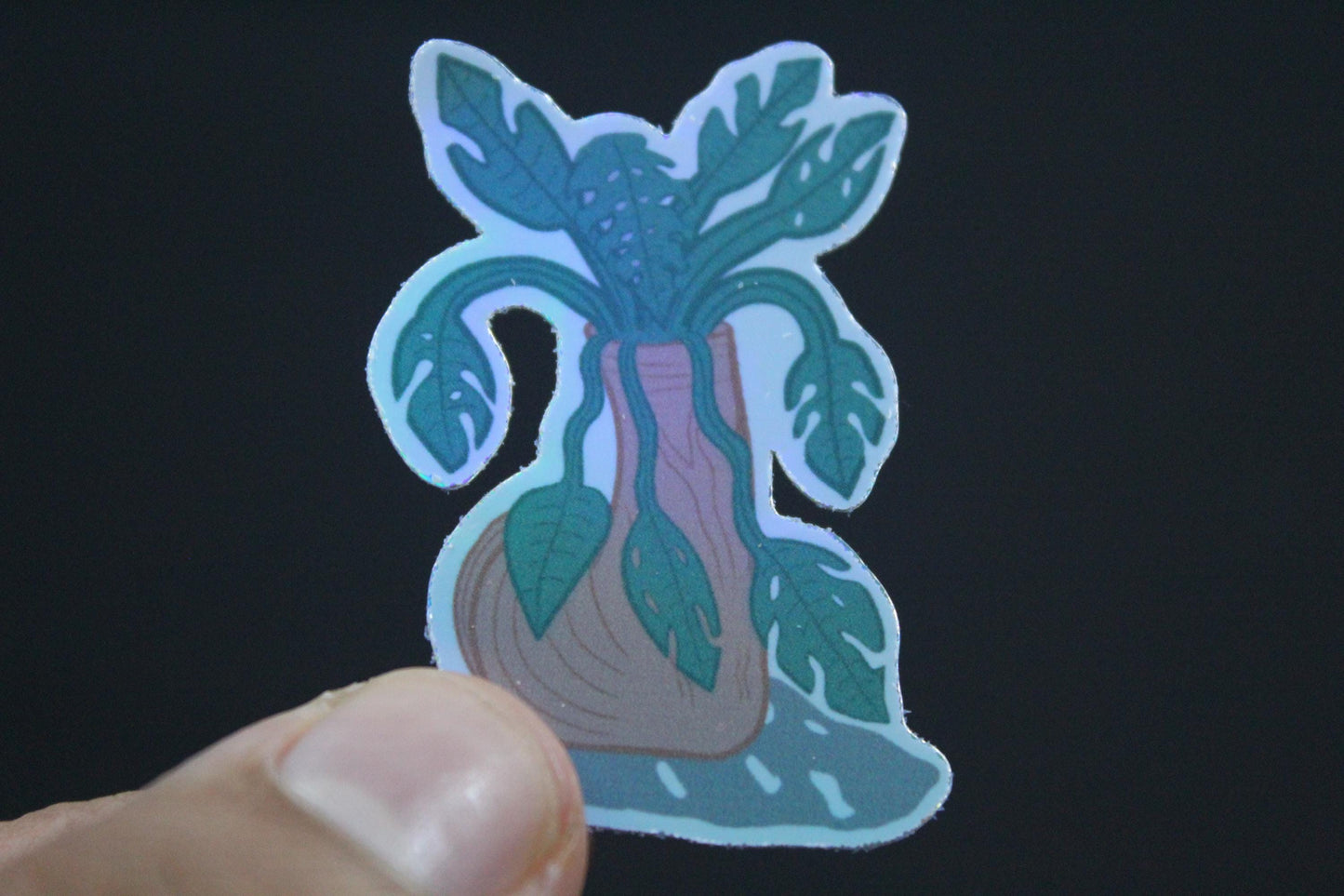 NSFW | Monstera | Sticker Pack | Sticker sheet | Plants | Nature | Garden