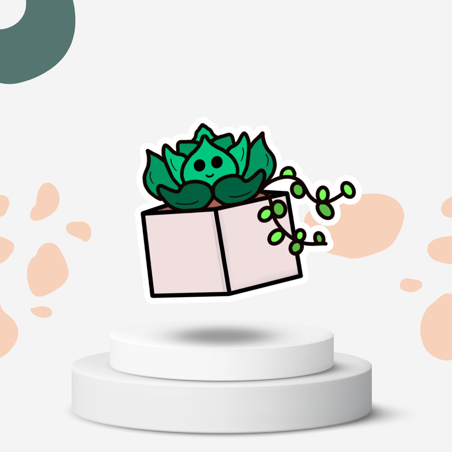 Succulent Sticker Sheet Pack/Nature/Cactus/Plants